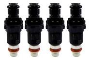 4x Bico Injetor Honda Fit 1.4 New Civic 1.8 6 Furos Gasolina