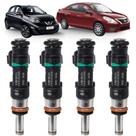 4x Bico Injetor Nissan March Versa 1.6 16v Flex 0280158276
