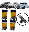 4x Bicos Injetor Ford Ka Fiesta Ecosport 1.0 Mpi Flex Iwp211