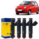 4x bicos injetores chery qq 2020 em diante ipel067