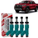4x BICOS INJETORES HILUX SW4 2.7 2012 A 2021 23250 0C040