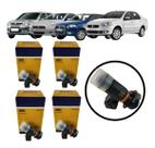 4x Bicos Injetores Palio Punto Uno Siena 1.4 Flex Ipe017