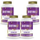 4x Biotina (B7) Cabelos e pele 150% IDR 60 Caps Flora Nativa 4x Biotina (B7) Cabelos e pele 150% IDR 60 Caps Flora Nativa