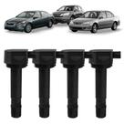 4x Bobina De Ignição Honda Civic 1.8 16v Flex 2006 2007 2008 4x Bobina De Ignição Honda Civic 1.8 16v Flex 2006 2007 2008