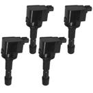 4x Bobinas De Ignição Honda City 1.5 I-vtec Flex 2009 A 2014 4x Bobinas De Ignição Honda City 1.5 I-vtec Flex 2009 A 2014