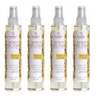4x Body Splash Desodorante Colônia Banho de Vanilla 130ml