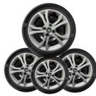 4x Calota ARGO CRONOS 2023 Aro 15 Prata Logo Novo 297cp