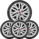 4X Calota Fiat Punto Palio Grand Siena Aro 15 Com Logo 296Cp