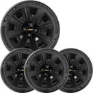 4x Calota GM Agile Astra Corsa Aro 15 Preto com Emblem 030cp