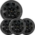 4x Calota Gm Corsa Prisma Onix Aro 14 Preto 133cb