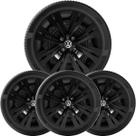 4x Calota GOL SAVEIRO VOYAGE G7 2023 Aro 15 Preto NOVO 250cp