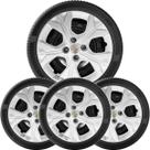 4x Calota Onix 2020 21 22 23 24 2025 Aro 14 Prata 378cb