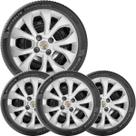 4x Calota Onix Prisma 2017/2021 Aro 15 375cb