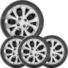 4x Calota Onix Prisma 2017 a 2021 Aro 15 375cb