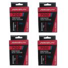 4x câmara de ar 700 x 18/25 bike Arisun bico fino 60 mm