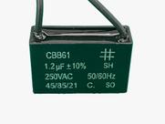 4x Capacitor Partida 1,2uf/250v Fio 36x12x23mm Cbb61