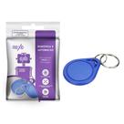 4x Chaveiro Aproximação Tag Rfid 13,56 Mhz - RoXo