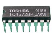 4x Circuito Integrado Cd4572 = Tc4572bp = Tc4572 Toshiba