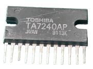 4x Circuito Integrado Ta7240ap Ta7240 Toshiba