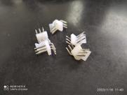 4x Conector Kk 3961 3,96mm 3 Vias Macho 90 Excon