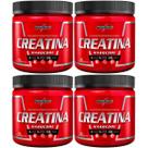 4x Creatina Hardcore 100% Pura 300g Integralmedica