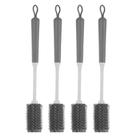4x Escova Limpeza Utensilos Domesticos Cozinha Silicone - OU