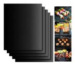 4x Folha Teflon Macarons 32x40 Black Premium