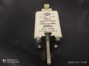 4x Fusivel Nh01 225amp 500v 100ka Baixa Perda Eletromec