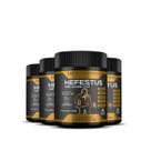 4x HEFESTUS PRÉ-WORKOUT 300G SABOR BLUEBERRY HF SUPLEMENTOS