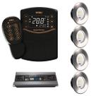 4x led slim 10w tholz + fonte 60w + smartpool