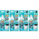 4x Luxcar Kit Limpa Telas 120 ml Pano Aplicador Fórmula