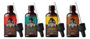 4x Óleo Barba Negra Calico Jack Lermon E Coffee Don Alcides