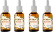 4x Óleo de Curc + Vitamina E Gotas 30 Ml Flora Nativa do Brasil