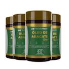 4x Oleo Vegetal De Abacate Para Cabelo Pele E Estrias