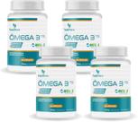 4x Ômega 3 MEG-3 (18% EPA 12% DHA) 60 Caps 1000mg Tuttiflora