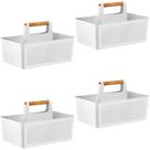 4X Organizador Multiuso Flow Com Divisórias 8L Com Alça OU