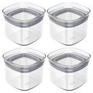 4x Porta Temperos Pote 450ml Organizador OU Block Hermético 4x Porta Temperos Pote 450ml Organizador OU Block Hermético