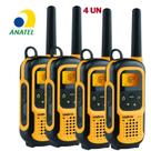 4x Rádio Comunicador PROVA D'água INTELBRAS RC4102 - Walkie Talkie HT