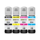 4x Refil Tinta Compatível Epson 504 L6191 L14150 L6270 L6161