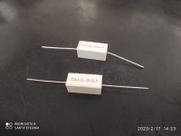 4x Resistor de Porcelana 3r9 5w 5%