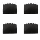 4x Sapata Ponteira De Borracha 20x40mm Para Escada Aluminio 4x Sapata Ponteira De Borracha 20x40mm Para Escada Aluminio