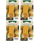 4X Sementes de Abóbora Menina Creme Butternut TOPSEED