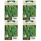 4X Sementes de Ervilha Petit Pois TOPSEED