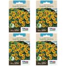 4X Sementes de Tagetes Marieta Anão Cravo Francês TOPSEED