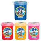 4x slime gelelé sonic com disco surpresa - 152g - sortido