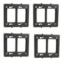4x Suportes 4x4 P.placa Cega,2,4 E 6 Mód.pial Plus+ 612124nt