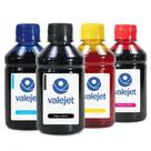 4x Tintas Corante 250ml Compatível T664 L121 Valejet