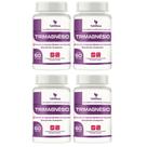4x Trimagnésio taurato,malato e bisglicinato 60 Capsulas de 500mg Tuttiflora