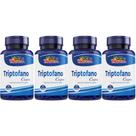 4x Triptofano 60 Cápsulas 500mg Rei Terra