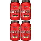 4x Whey 100% Pure Pote 900g Baunilha - Integralmedica
